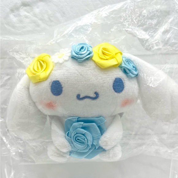 Cinnnamoroll “Flower Collection” Plush Mascot - Picture 2 of 4